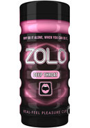 Zolo Deep Throat Cup Masturbator - Pink