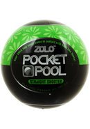 Zolo Pocket Pool Straight Shooter Masturbator Sleeve - Green