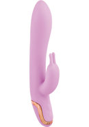 Entice Isabella Silicone Rabbit Vibrator - Pink