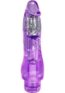 Naturally Yours Fantasy Vibrating Dildo 8.5in - Purple