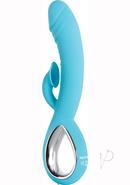 Triple Infinity Rechargeable Silicone Heated Dual Vibrator...