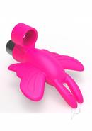 The 9`s - Flirt Finger Silicone Butterfly - Pink