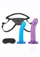 Lux Fetish Beginners Strap-on Andamp; Pegging Set 3 Piece -...