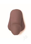 Whipsmart Soft And Discreet Packer 4in - Chocolate