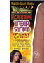 Real Skin Latin Top Stud Vibrator - Caramel